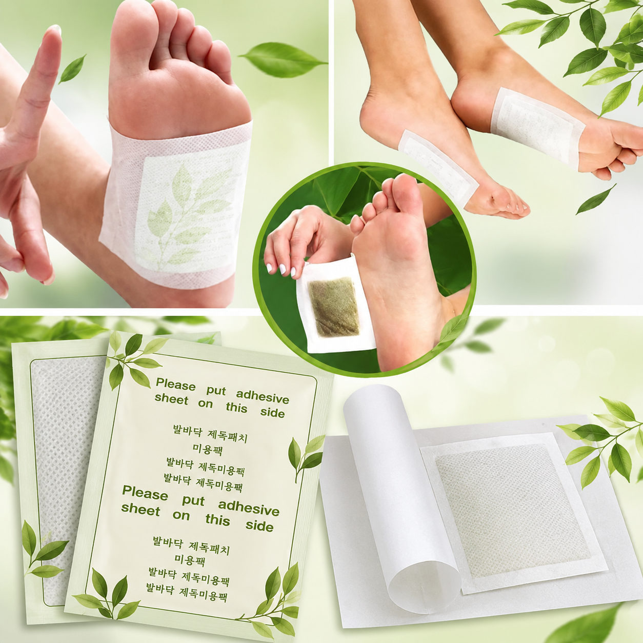 🌿Herbal & Gentle Ingredient Detox Foot Pads🌿🦶BUY 10 GET 20 FREE 🌱(Pack of 30)