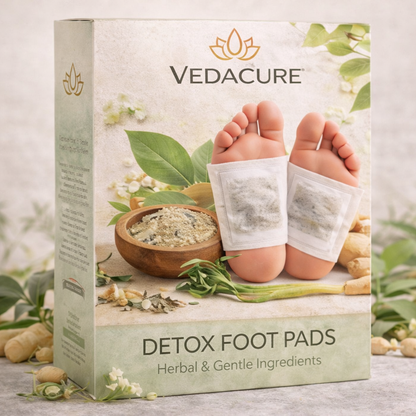 Vedacure 100% Authentic Herbal & Gentle Ingredient Detox Foot Pads (BUY 10 GET 20 FREE Pack of 30)@599