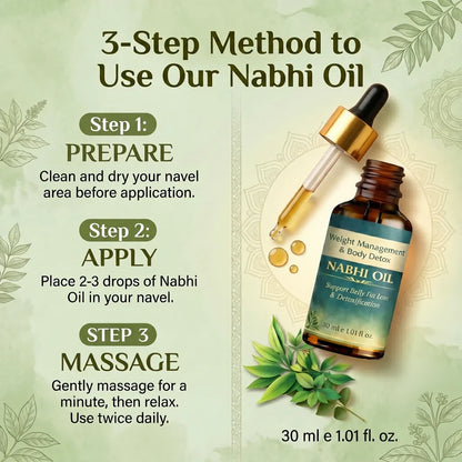 Weight Management and Body Detox Nabhi Oil🌿
