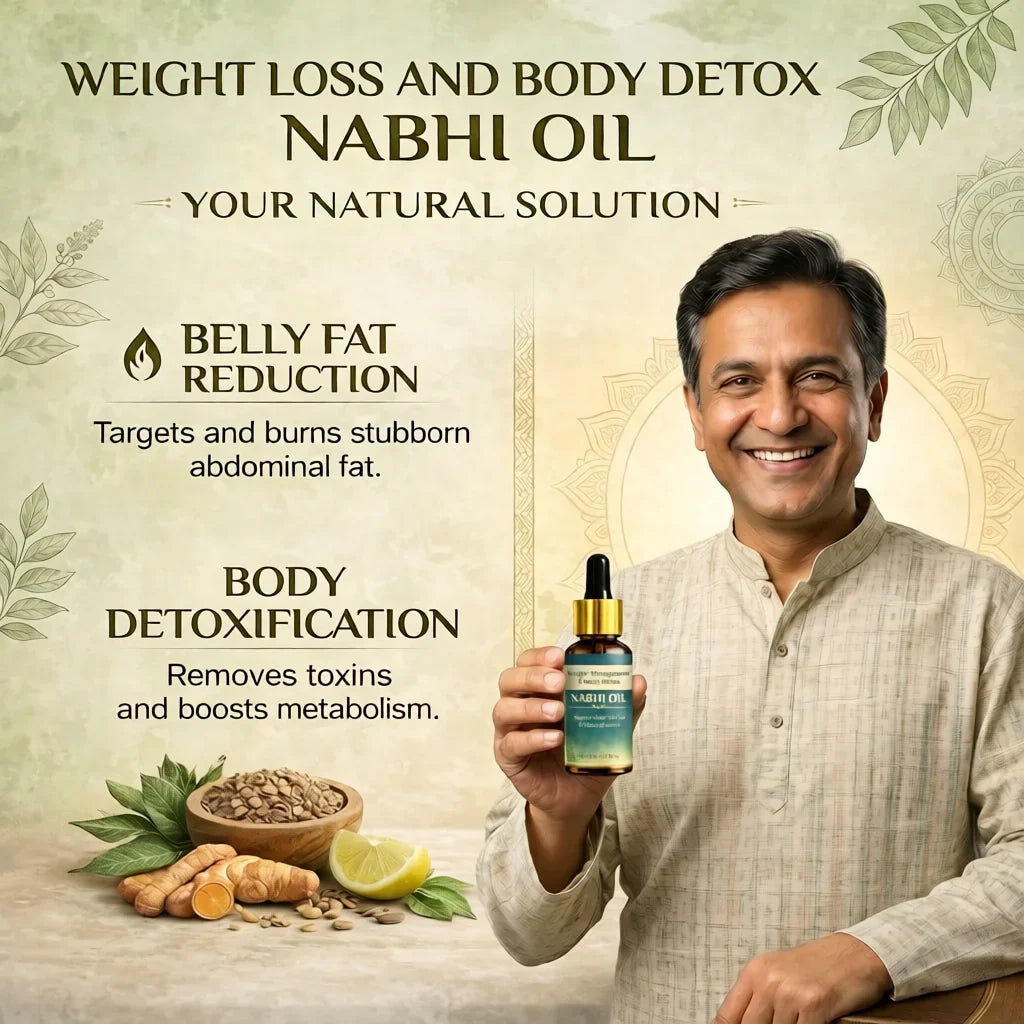 Weight Management and Body Detox Nabhi Oil🌿