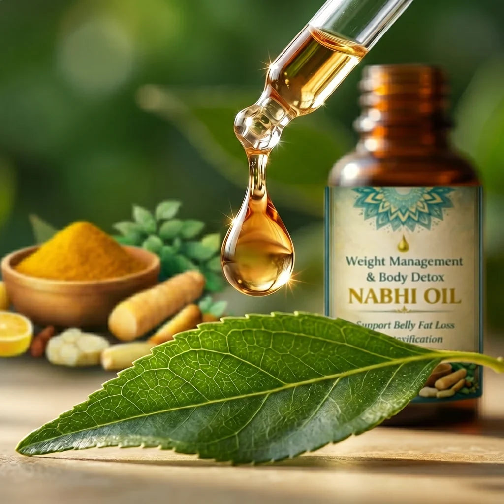 Weight Management and Body Detox Nabhi Oil🌿