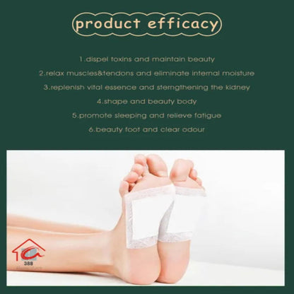 🌿Herbal & Gentle Ingredient Detox Foot Pads🌿🦶BUY 10 GET 20 FREE 🌱(Pack of 30)