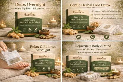 Healthvana Authentic Detox Patches (Buy 10 Get 10 Free / Pack of 20)