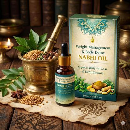 Weight Management and Body Detox Nabhi Oil🌿